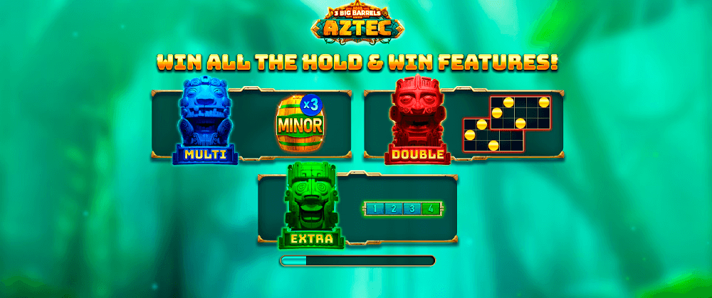 3 Big Barrels Aztec Key Details