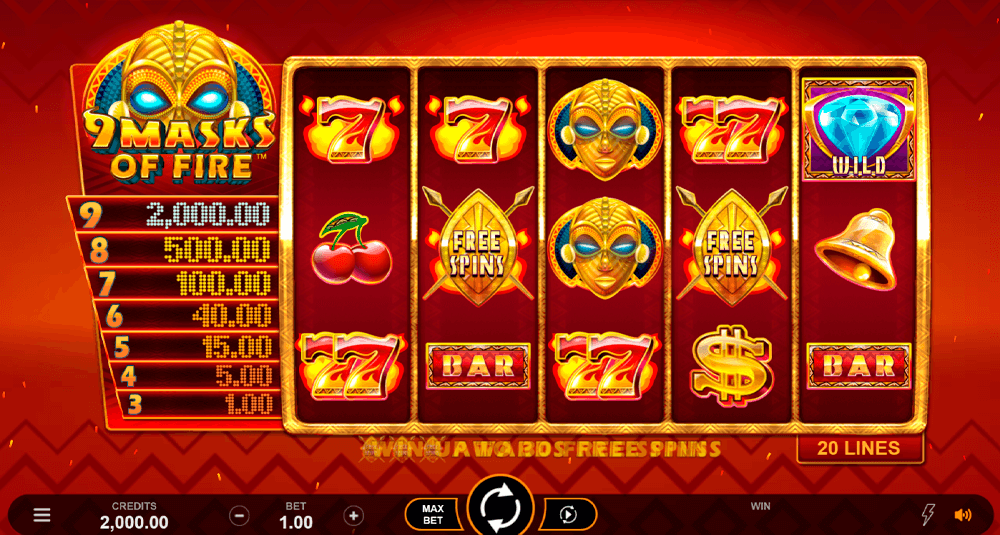 9 Masks Of Fire Rules