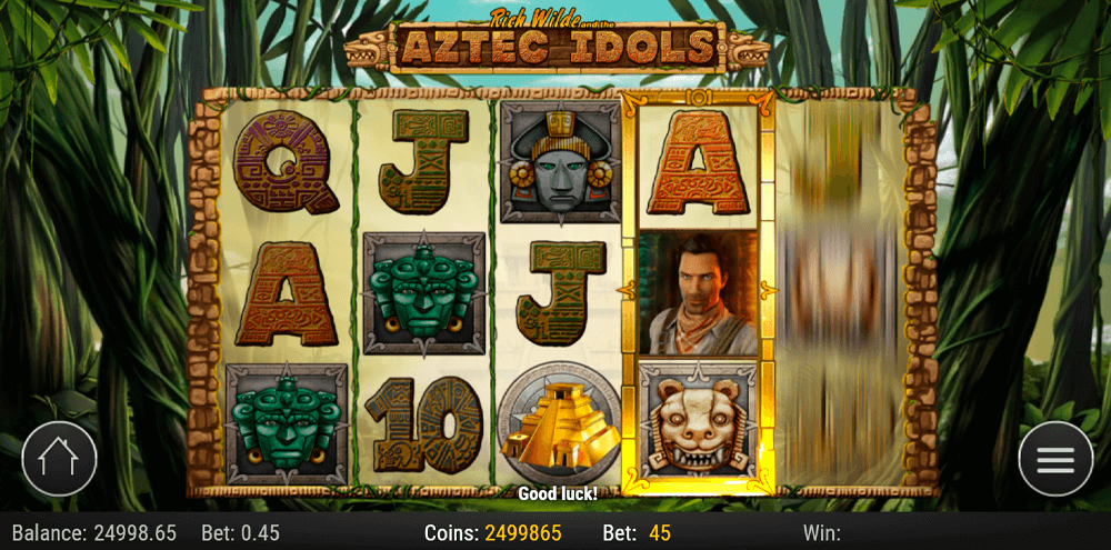 Rich Wilde and the Aztec Idols Bonuses